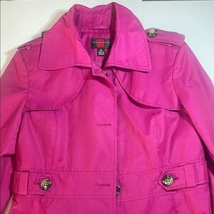 Gallery Fuchsia Trench Coat for Women